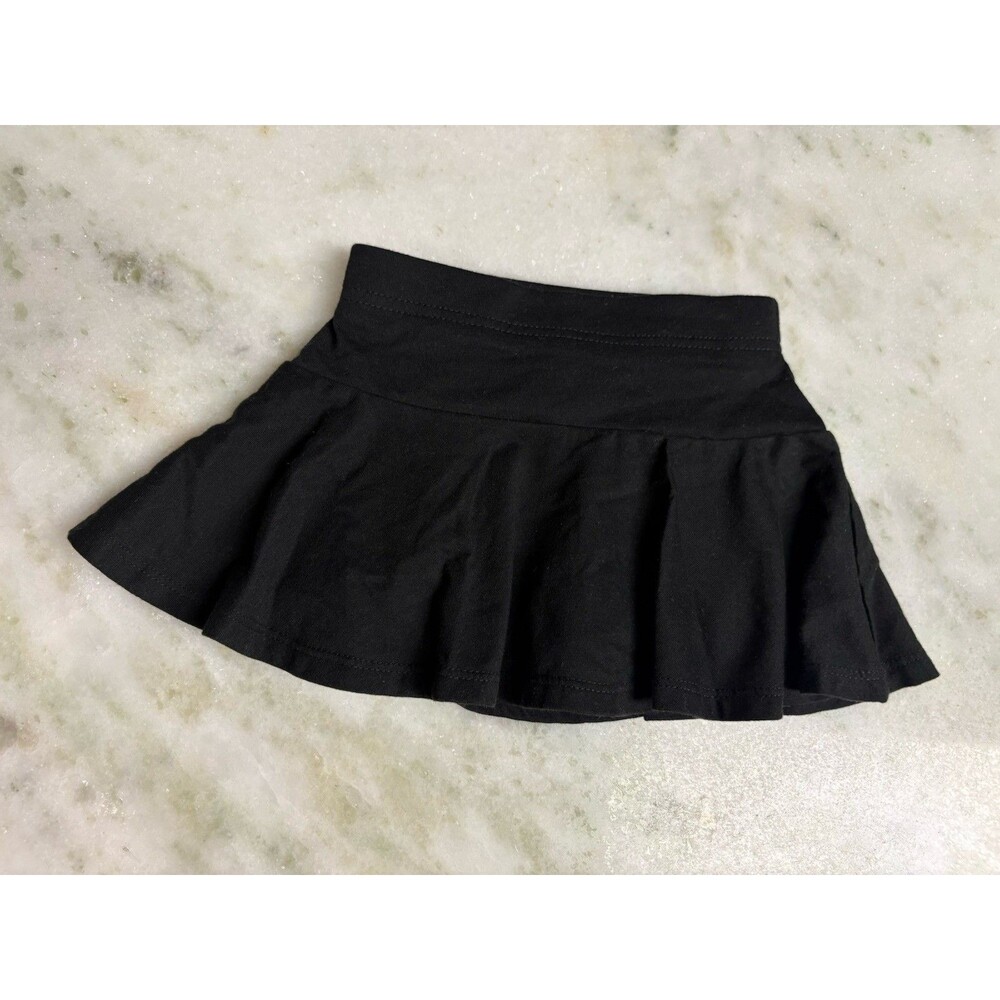 Girls 2T Black Skort Garanimals Toddler Skirt Stretch Casual Summer